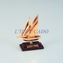  Voilier en laiton "Fishing Boat" 