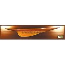 Demi-coque en bois Armen longueur 70 cm