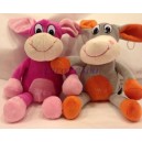Peluche âne doux 20 cm