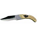 Couteau Corne Lame Carbone 20cm﻿
