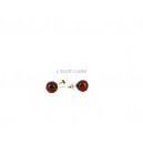 Boucles d'oreilles Cognac