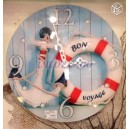 Pendule "Bon voyage" 