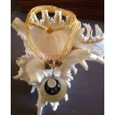 Collier Rond Nacre et Oeil de Sainte Lucie