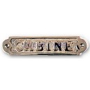  Plaque "CABINE"