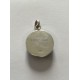 Pendentif dos naturel certi argent 925﻿﻿