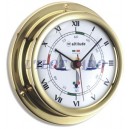 Horloge marine boitier laiton  