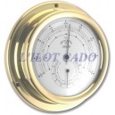 Thermo-hygromètre marin avec boitier en laiton fixe