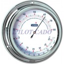 Thermo-hygromètre marin avec boitier en laiton fixe acier inox﻿