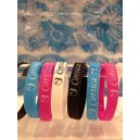 Bracelet Corsica Caoutchouc Couleur