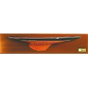 Demi-coque en bois Armen longueur 90 cm
