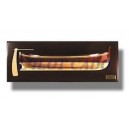 Demi-coque en bois Pointu Provençal longueur 50 cm