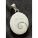 Pendentif Oval Oeil de Sainte Lucie et nacre