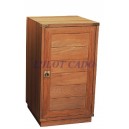  Commode en Teck Naturel 1 Porte