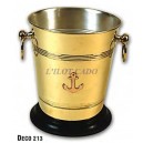 Seau à Champagne sur socle bois