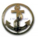 Dessous de plat Ancre laiton