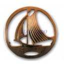 Dessous de plat Voilier laiton
